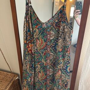 SHEIN Colorful Paisley Maxi Dress